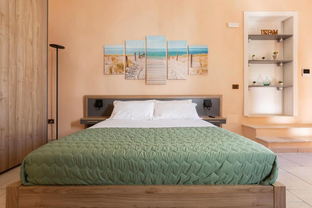 Postel nebo postele na pokoji v ubytování Terrae Rooms Rental