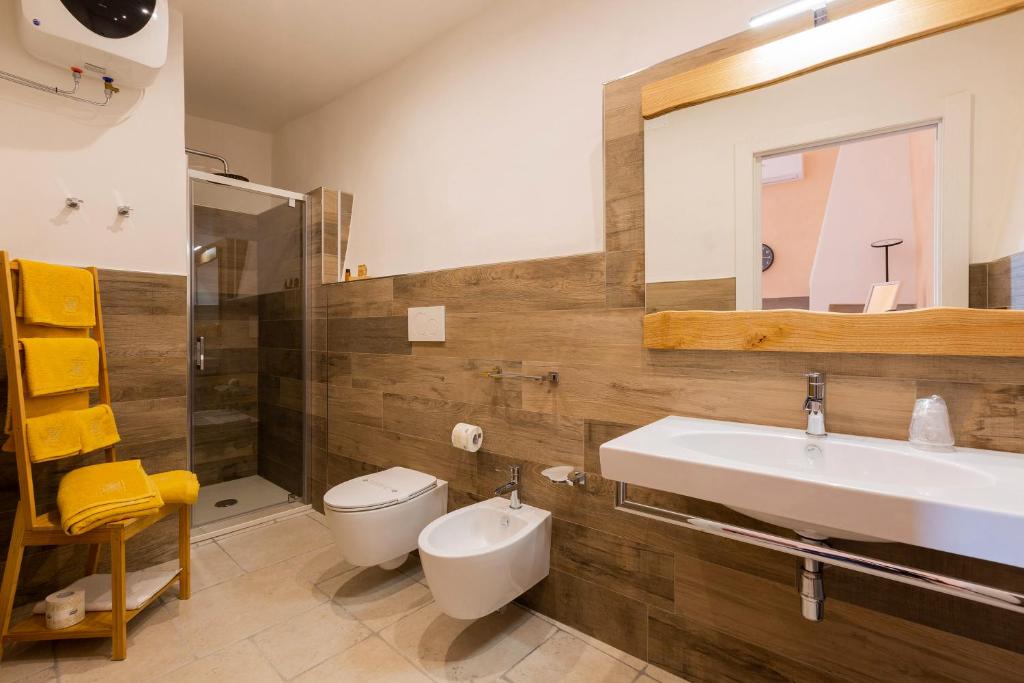 Koupelna v ubytování Terrae Rooms Rental