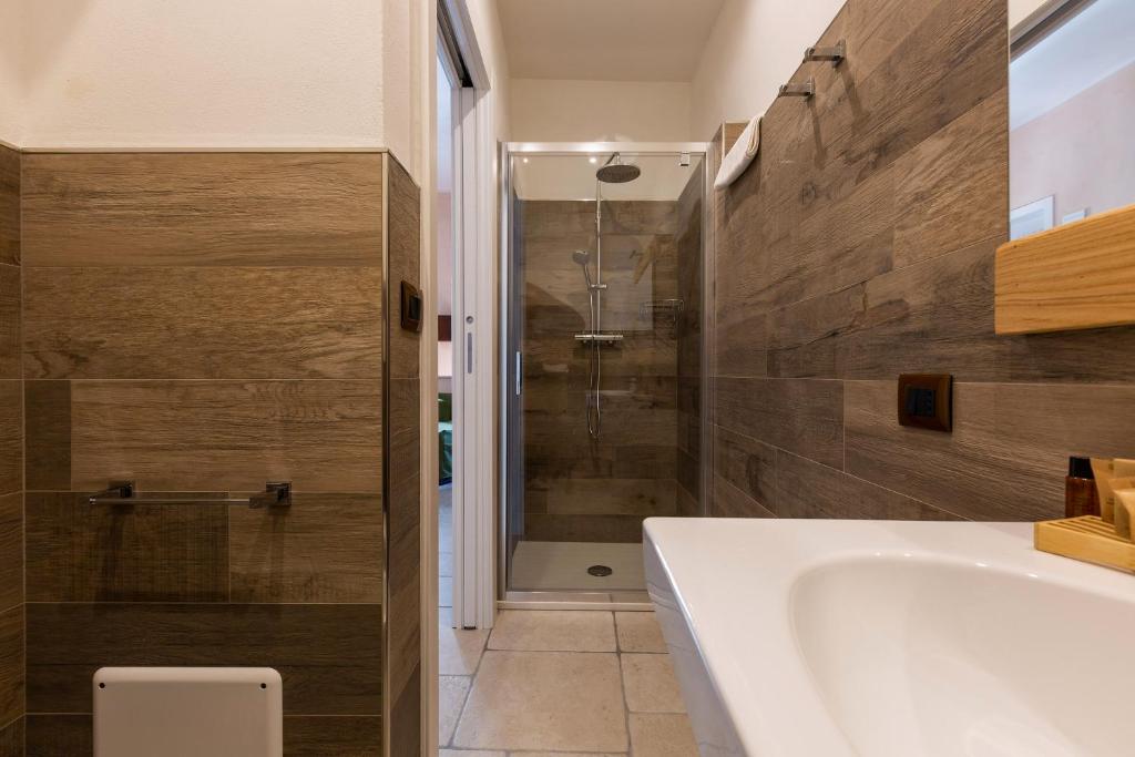 Koupelna v ubytování Terrae Rooms Rental