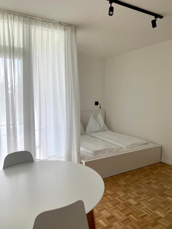 Posteľ alebo postele v izbe v ubytovaní Appartement 509