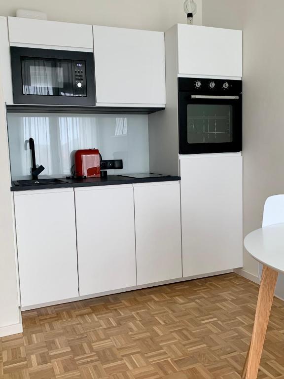 Kuchyňa alebo kuchynka v ubytovaní Appartement 509
