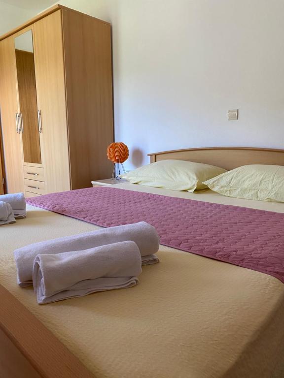 Postel nebo postele na pokoji v ubytování Villa Radulj