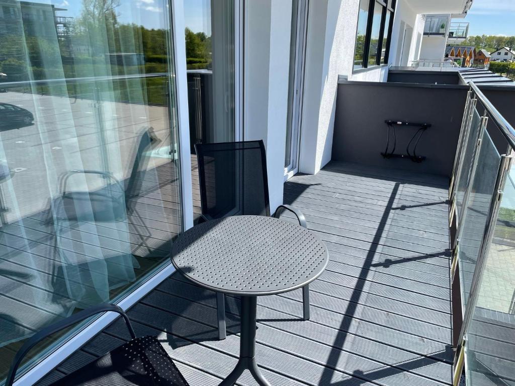 Balkon lub taras w obiekcie Gąski Apartament Nadmorski