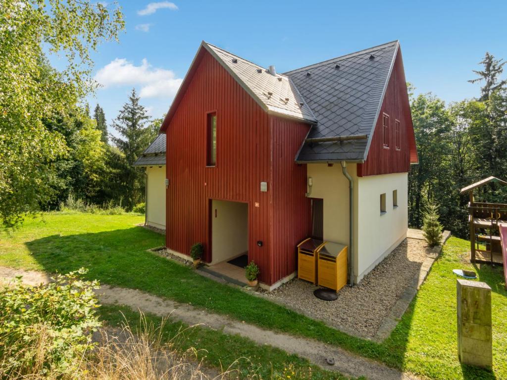 Budynek, w którym mieści się apartament