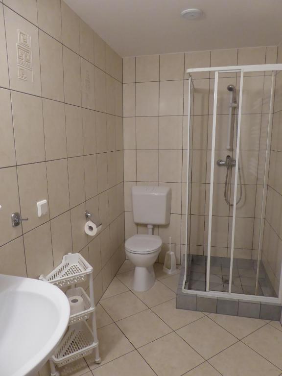 Kúpeľňa v ubytovaní Willa Dalba