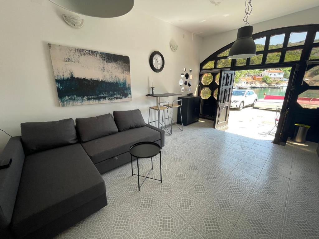 Posezení v ubytování Apartmani Pulić
