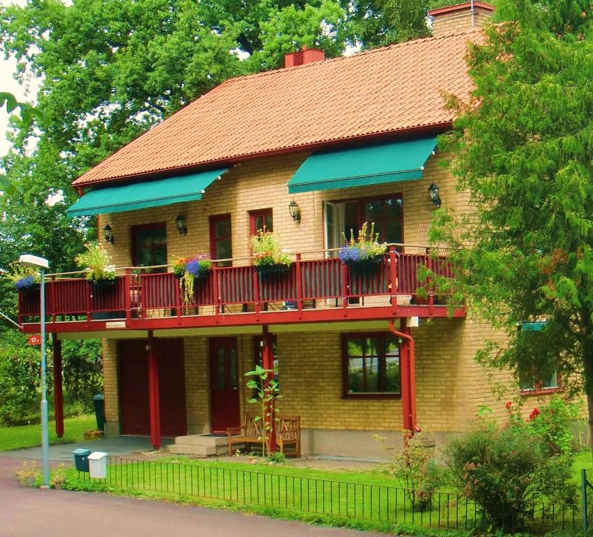 Budova, kde se bed and breakfast nachází