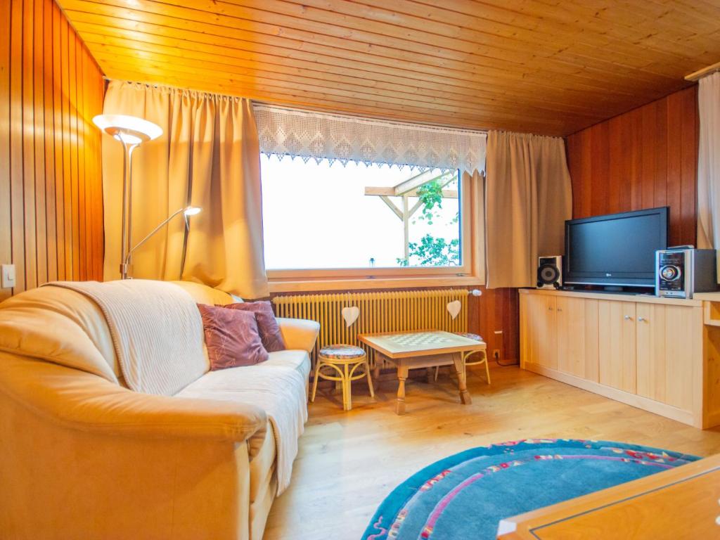 TV a/nebo společenská místnost v ubytování Chalet The Schatzie by Interhome