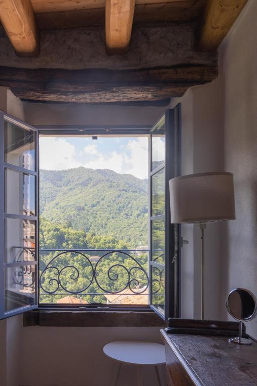 Nespecifikovaný výhled na hory nebo výhled na hory při pohledu z bed and breakfast