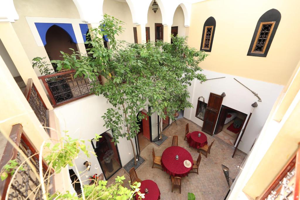 Posezení v ubytování Riad Sidi Mimoune & Spa