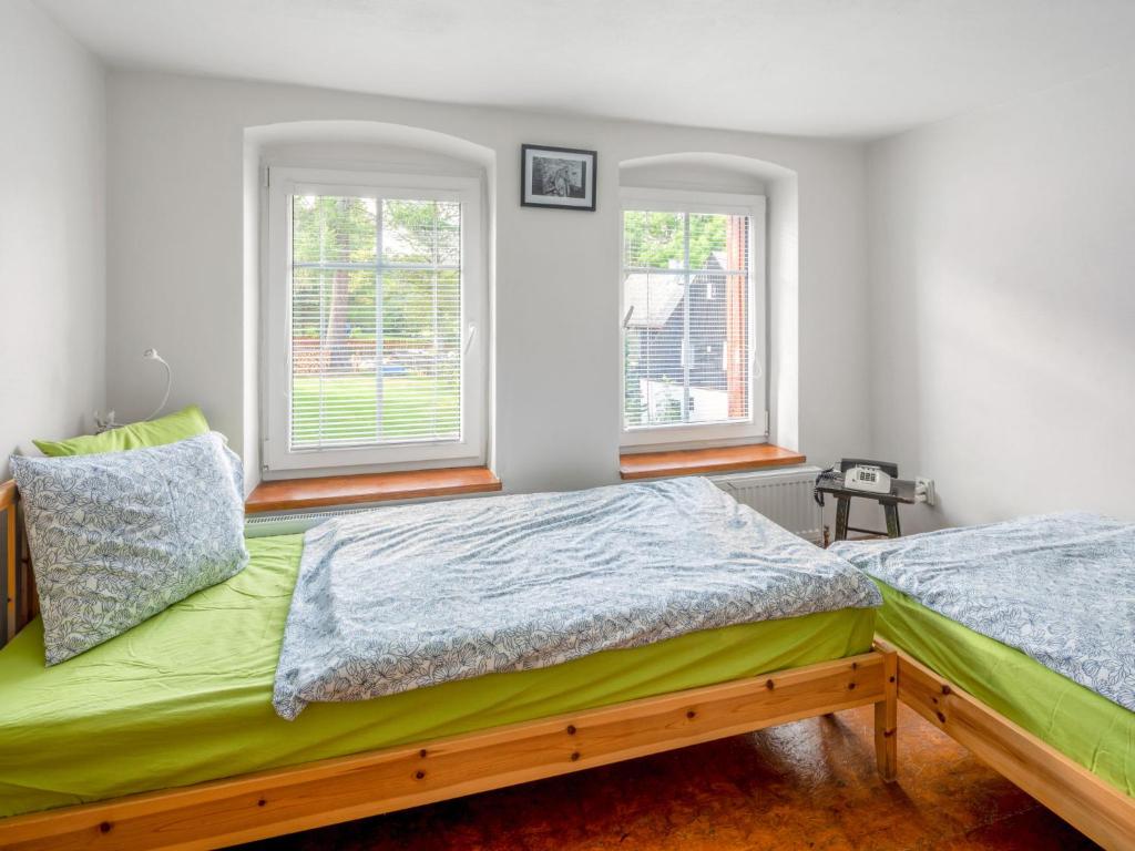 Postel nebo postele na pokoji v ubytování Chalet Kovářská by Interhome