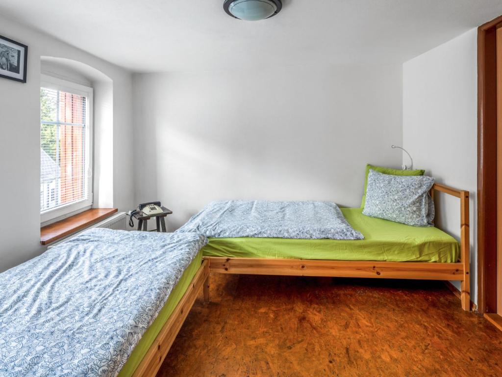 Postel nebo postele na pokoji v ubytování Chalet Kovářská by Interhome
