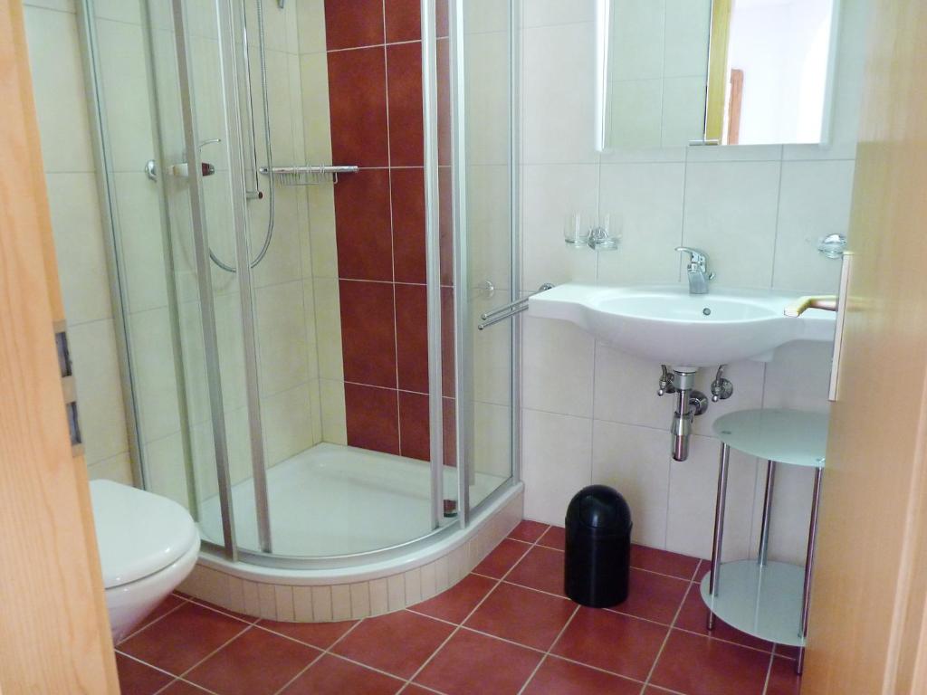 Koupelna v ubytování Apartment Ardévine 5 by Interhome