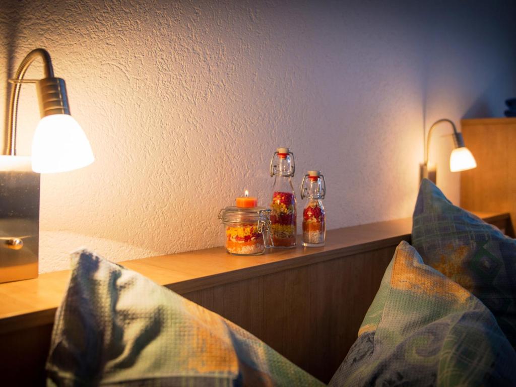 Postel nebo postele na pokoji v ubytování Chalet Piccolo by Interhome