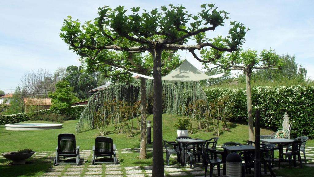 Zahrada ubytování Albergo Residence Isotta