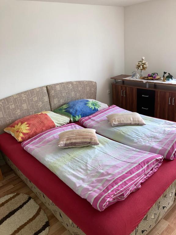 Postel nebo postele na pokoji v ubytování Superubytovanie Olga