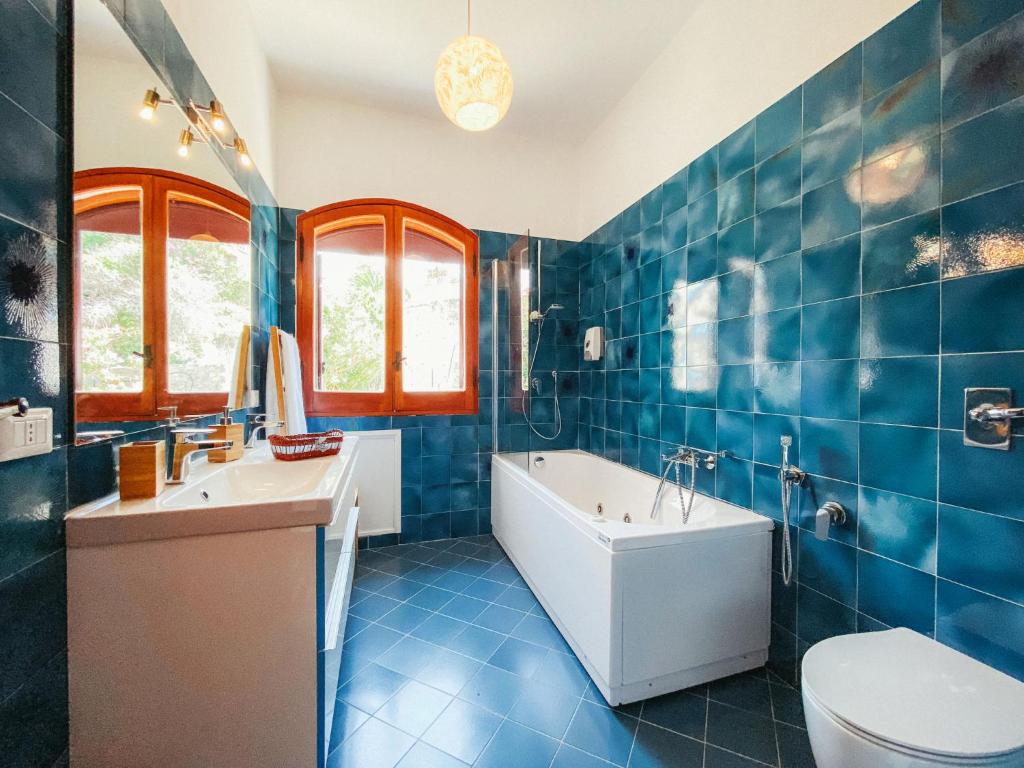 Łazienka w obiekcie Holiday Home Santa Maria by Interhome