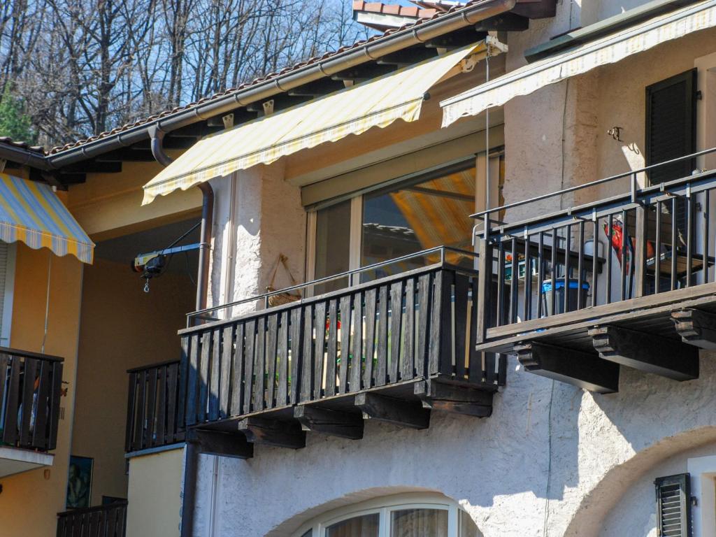 Balkón nebo terasa v ubytování Apartment Ca' dal Pio by Interhome