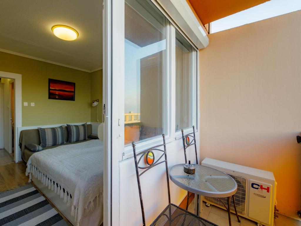 Posteľ alebo postele v izbe v ubytovaní Studio Golden Gate by Interhome
