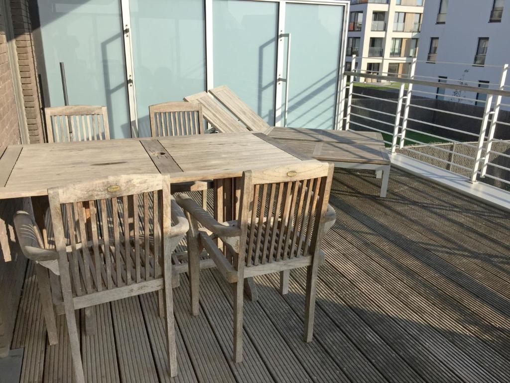 Balkón nebo terasa v ubytování Apartment Cocoon by Interhome