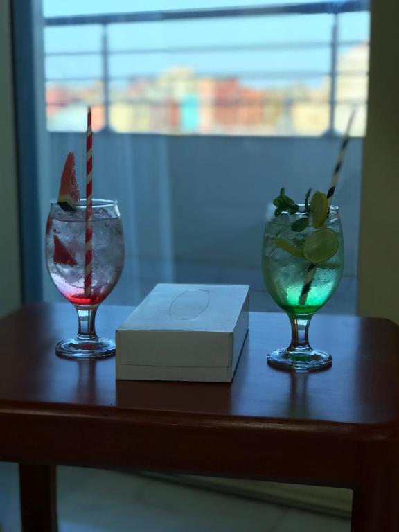 Nápoje v ubytování Dolphin Ras El-Bar Hotel