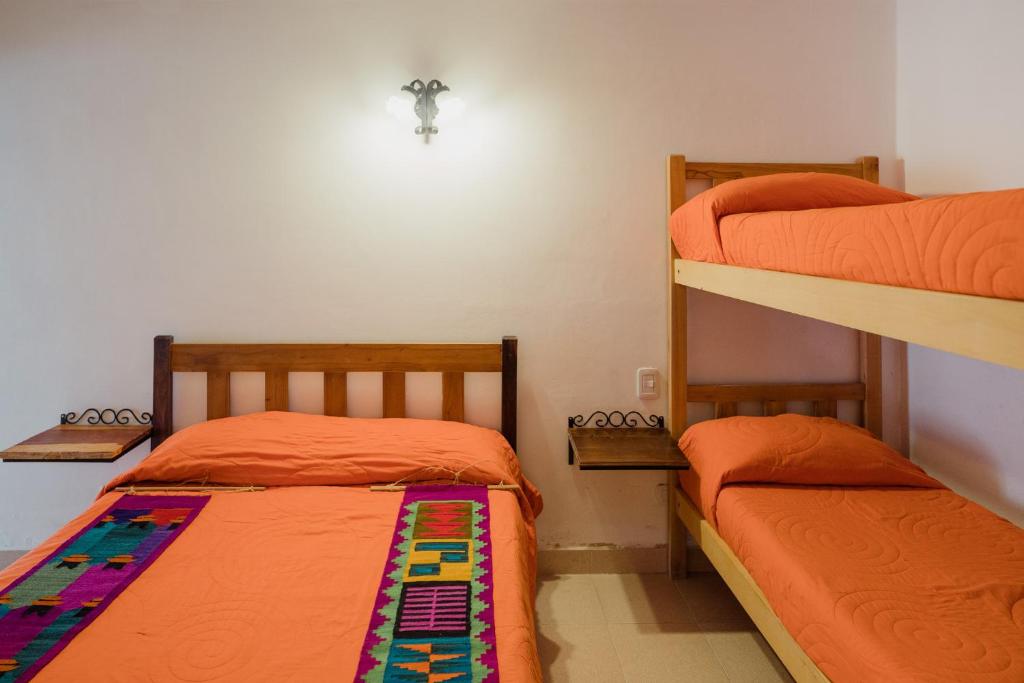 Poschodová posteľ alebo postele v izbe v ubytovaní Aires de Cafayate