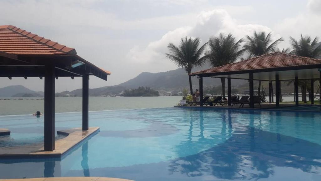 Bazén v ubytování Angra dos Reis - Porto Bali - SUÍTE no Porto Bali Resort nebo v jeho okolí