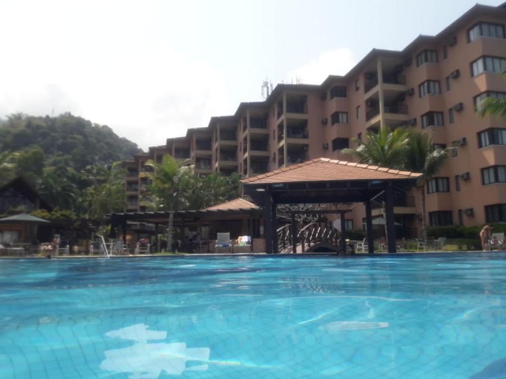 Bazén v ubytování Angra dos Reis - Porto Bali - SUÍTE no Porto Bali Resort nebo v jeho okolí