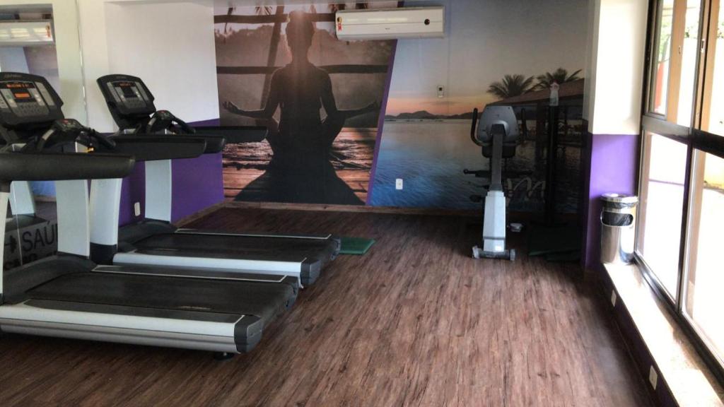Fitness centrum a/nebo fitness zařízení v ubytování Angra dos Reis - Porto Bali - SUÍTE no Porto Bali Resort