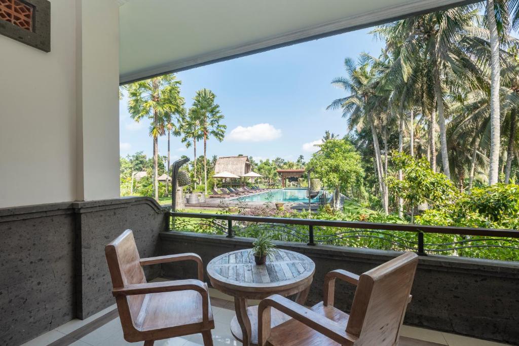 Balkón nebo terasa v ubytování The Artini Dijiwa Ubud