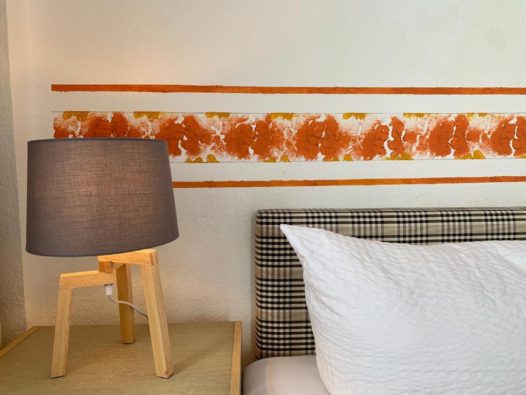 Postel nebo postele na pokoji v ubytování Hotel Reutiner Hof