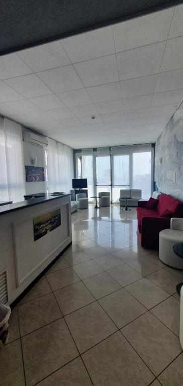 Kuchyň nebo kuchyňský kout v ubytování HOTEL VENUS