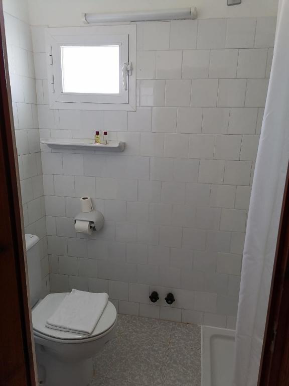Koupelna v ubytování Hostal Pepe