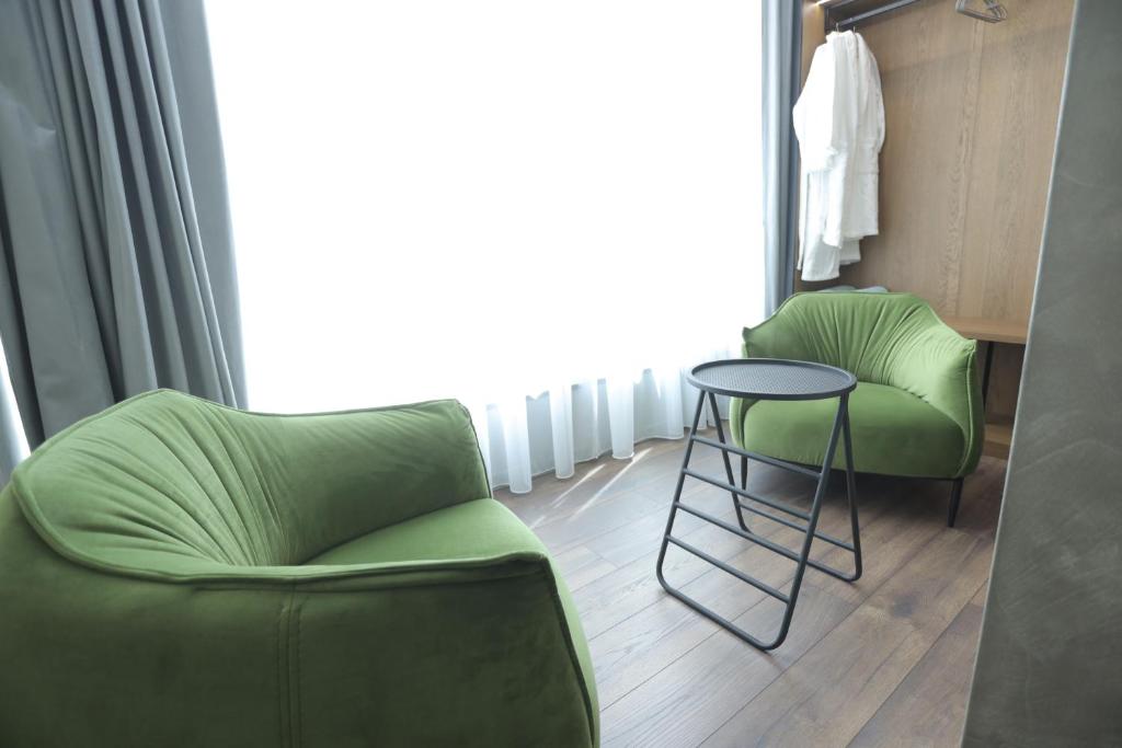 Posezení v ubytování AP Hotel Boutique