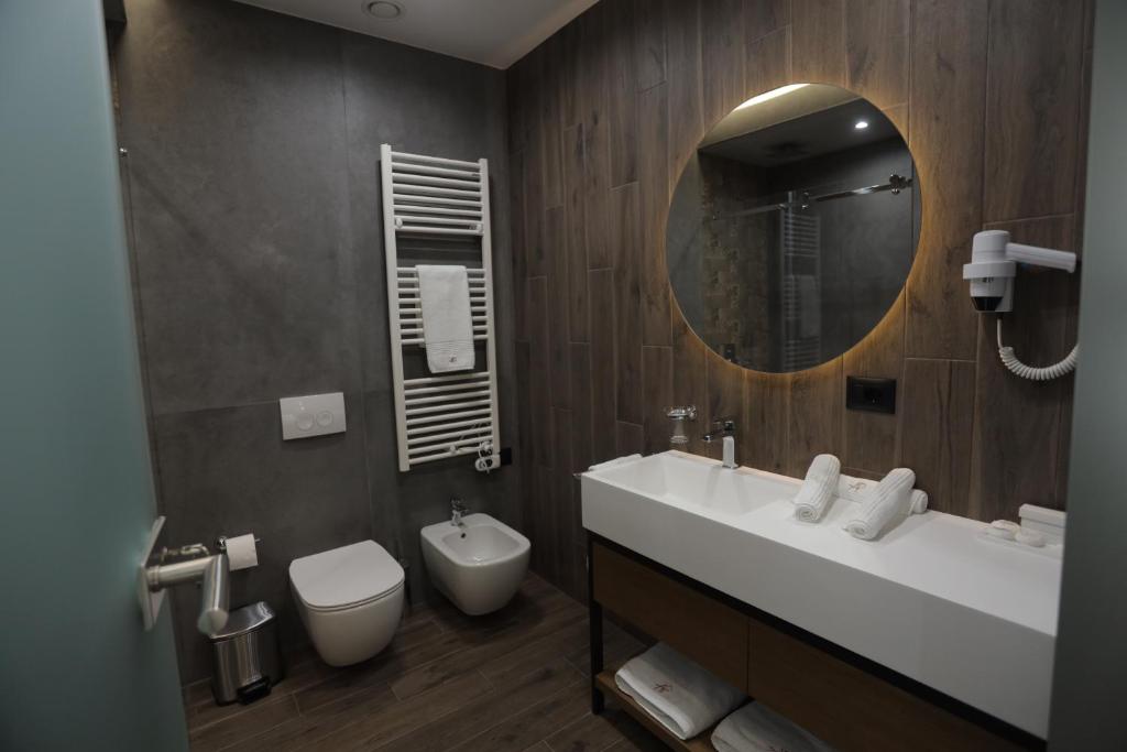 Koupelna v ubytování AP Hotel Boutique