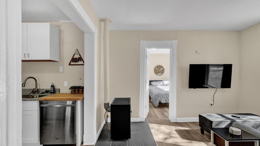 Köök või kööginurk majutusasutuses A Home Base for your Journey