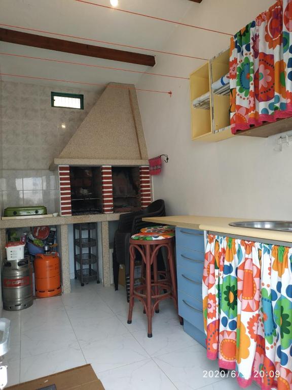 Kuchyň nebo kuchyňský kout v ubytování Apartamento Laxe con vistas al mar