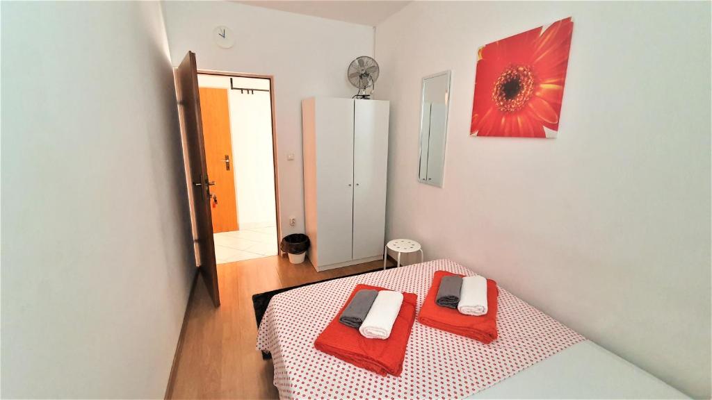 Postel nebo postele na pokoji v ubytování Guest House Jasna