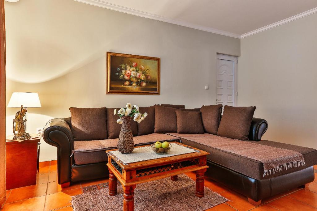 Posezení v ubytování Apartments Misko
