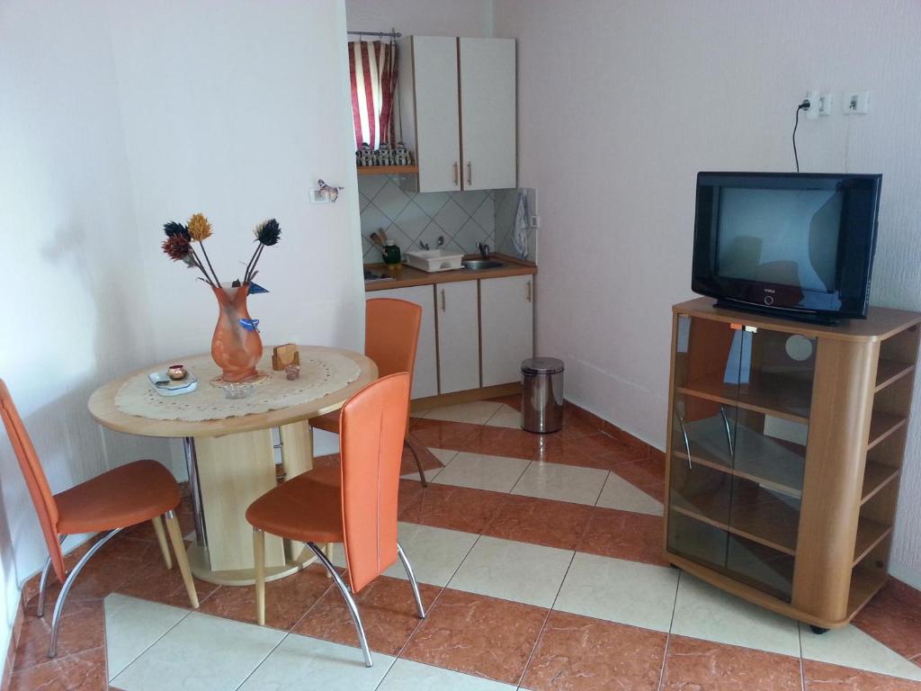 Kuhinja oz. manjša kuhinja v nastanitvi Apartments Stevo Nikočević