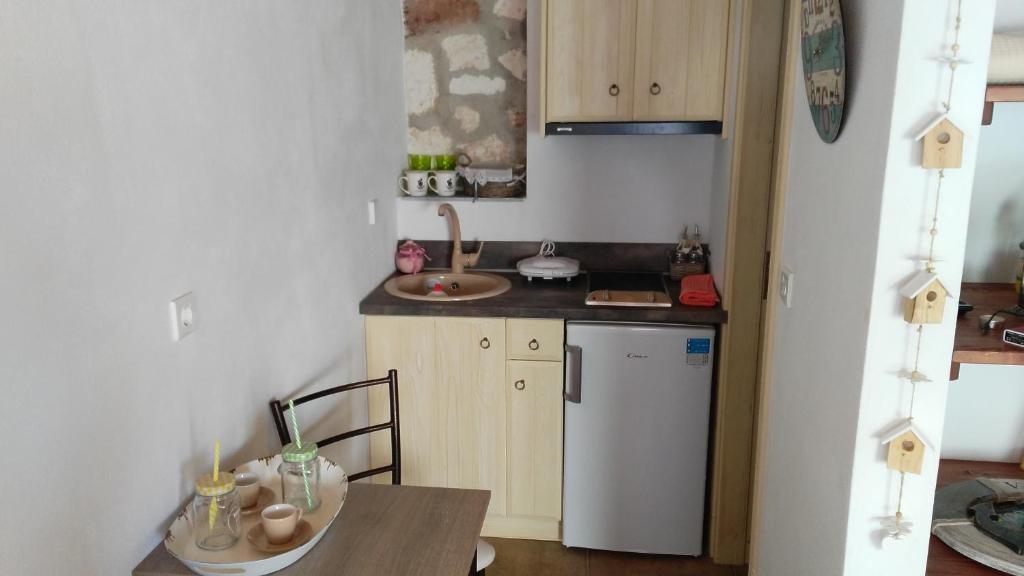 Kuchyň nebo kuchyňský kout v ubytování Argento