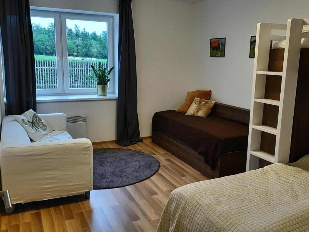 Posezení v ubytování Apartmán Studnice