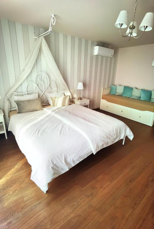 Voodi või voodid majutusasutuse Guesthouse Olei toas