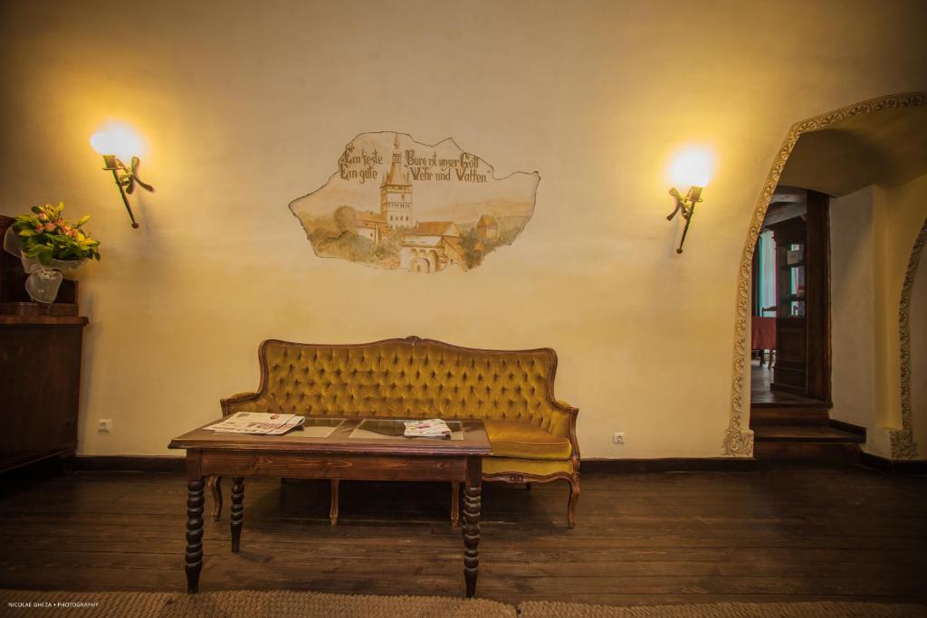 Posezení v ubytování Hotel Sighişoara