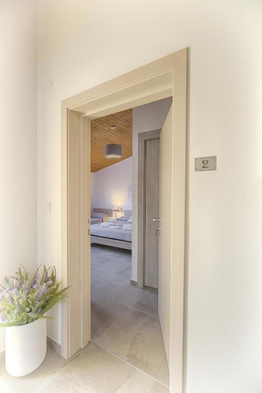 Postel nebo postele na pokoji v ubytování Casa Lucia