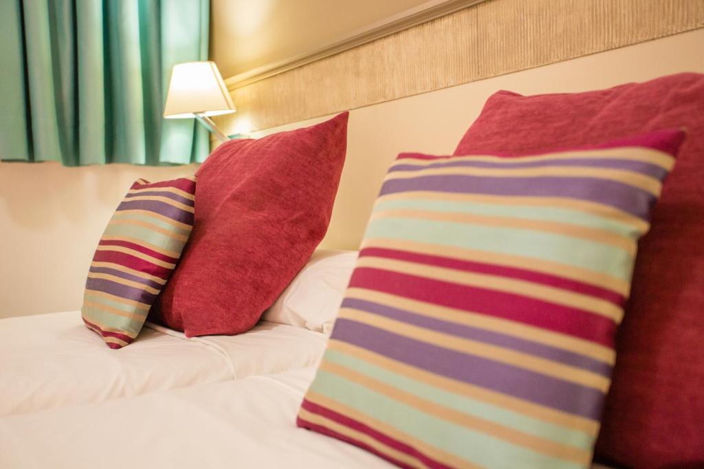 Postel nebo postele na pokoji v ubytování Amadores Beach Apartments