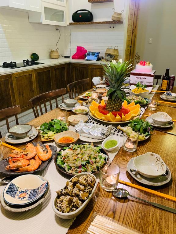 Đồ ăn tại/gần căn hộ