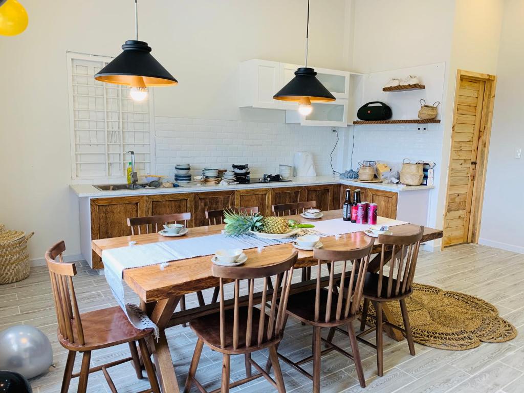 Nhà bếp/bếp nhỏ tại Chon's Dock Homestay &amp; House Lease