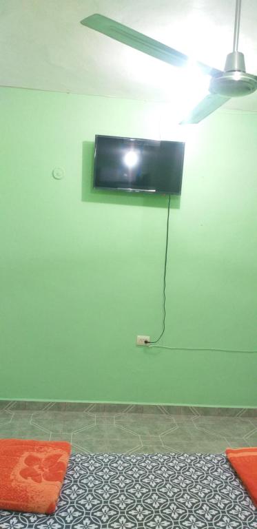 TV a/nebo společenská místnost v ubytování Casa Bonzay