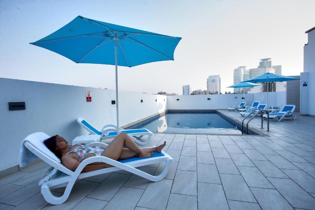 City Avenue Al Reqqa Hotel - Resim 36